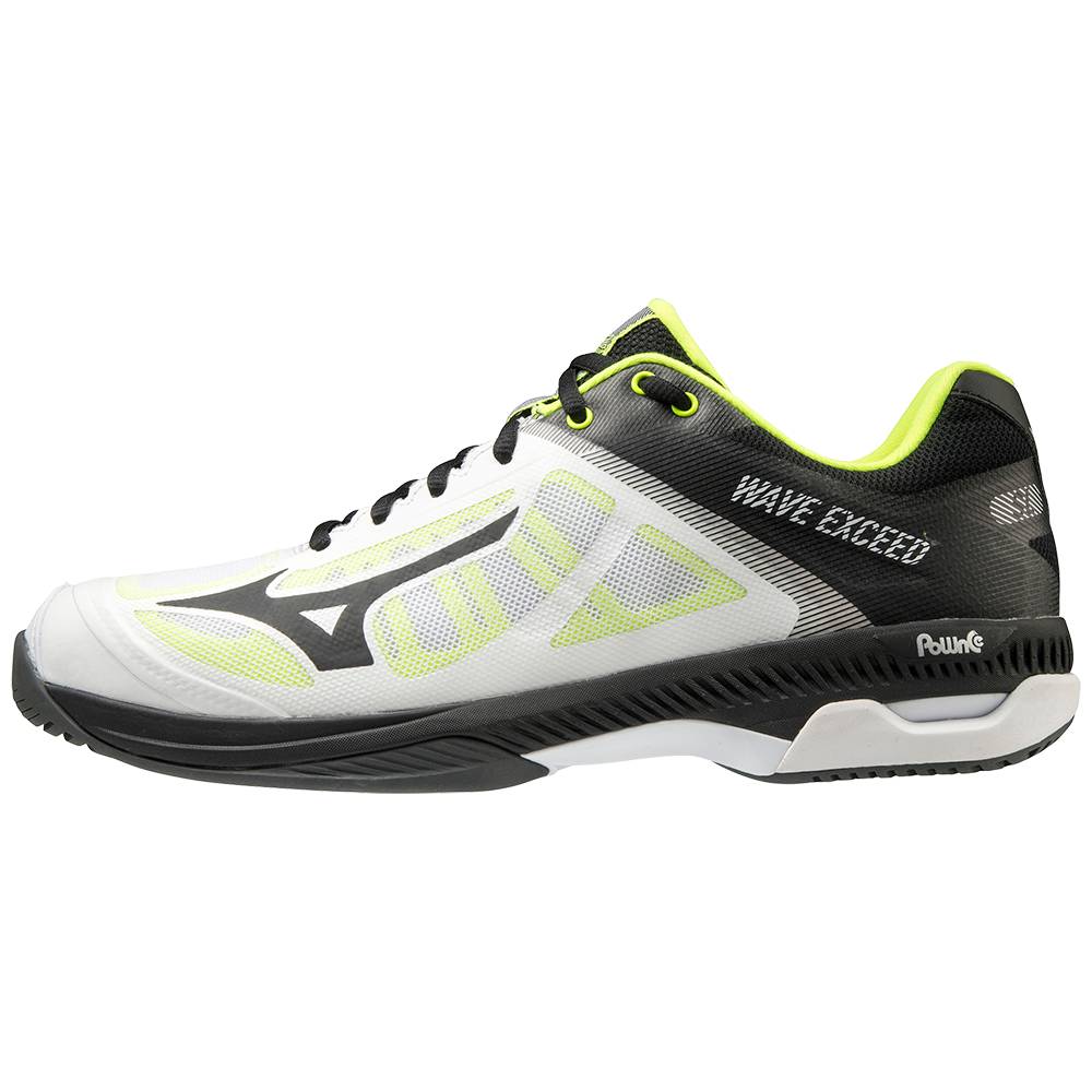 Zapatillas Tenis Mizuno Wave Exceed SL AC Hombre Blancas/Negras Ofertas KIDQ-03196